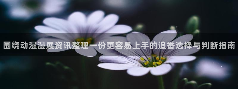 番里番动漫在线观看:围绕动漫漫展资讯整理一份更容易上手的追番选择与判断指南配图
