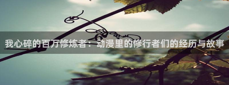 里番恶戏动漫在线观看:我心碎的百万修炼者:动漫里的修行者们的经历与故事配图